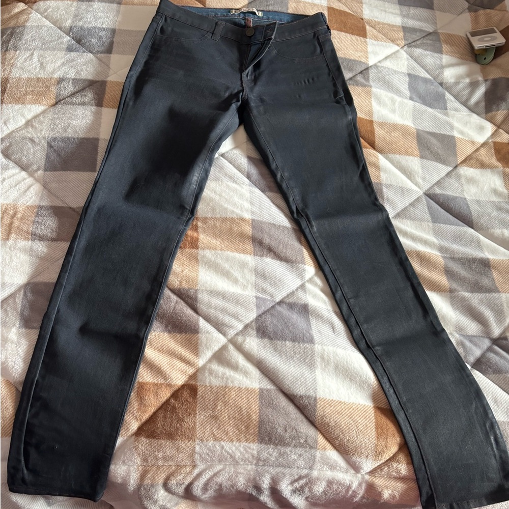 J Brand Leather look Jeans